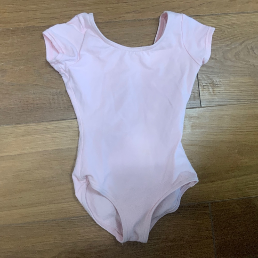 Capezio ballet pink leotard